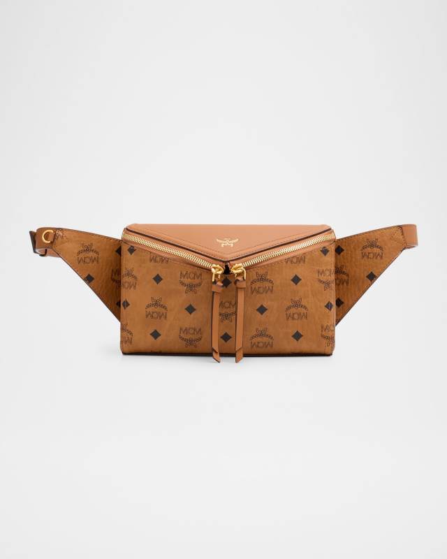 Small 3D Diamond Visetos Belt Bag